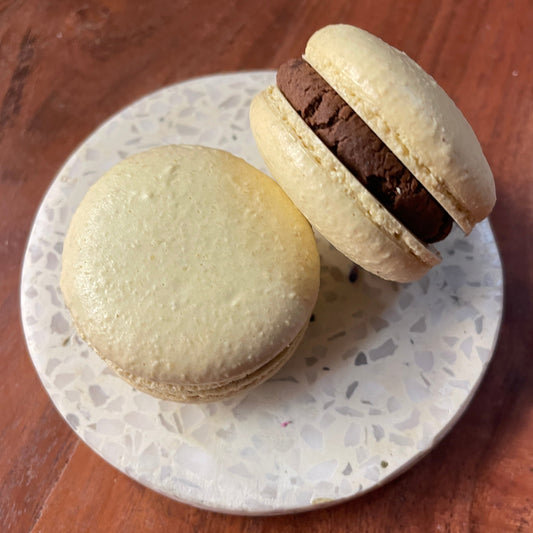 chocolate vietnamese coffee macs.